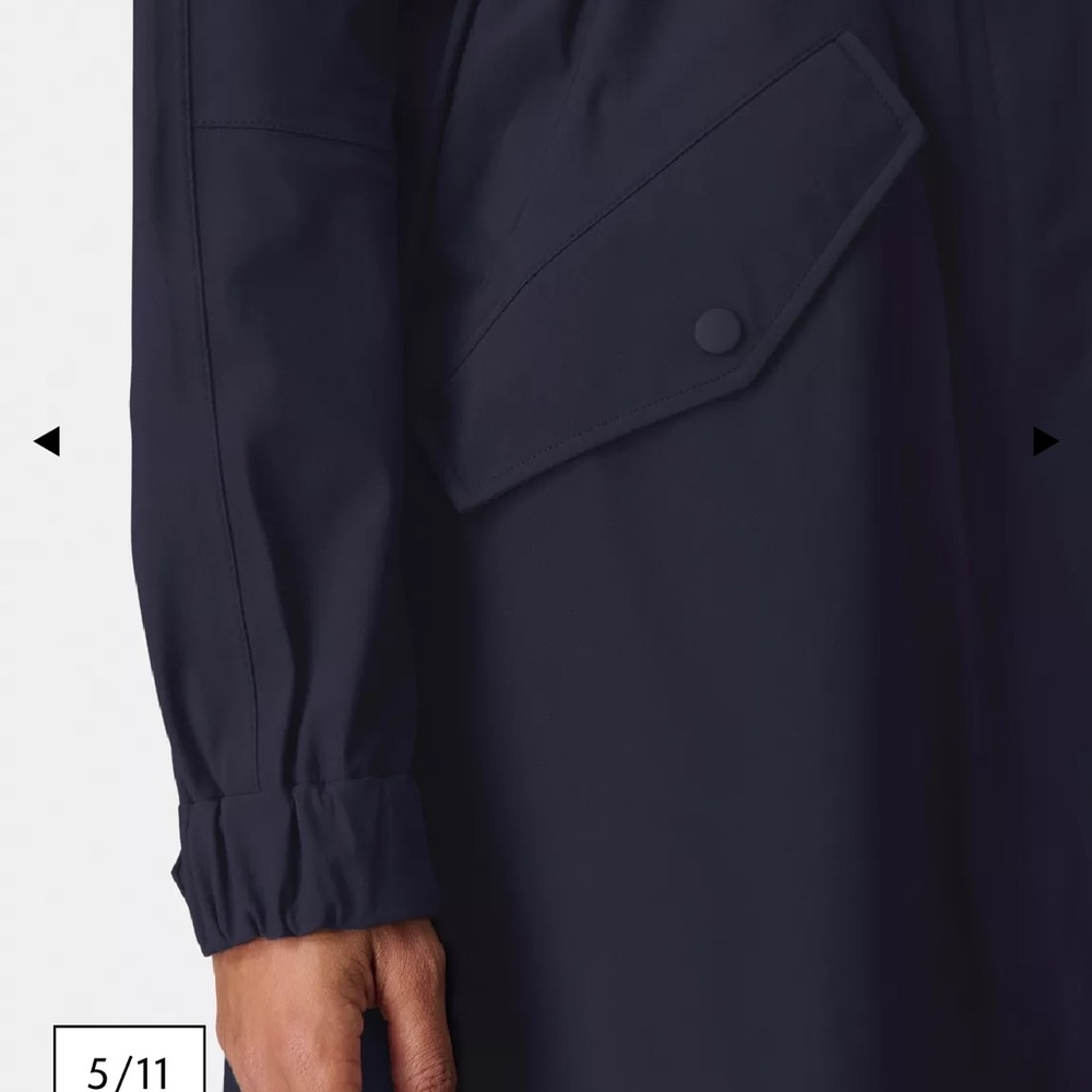 Navy Women’s M Parka Rainjacket - Picture 5 of 13